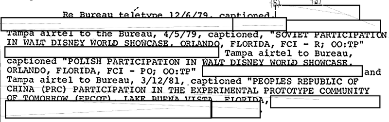 Illustration for article titled The FBI Worried About Communist Spies Invading EPCOT